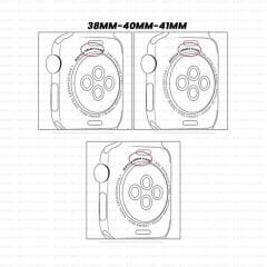 Apple Watch 38mm 40mm 41mm Watch Seri 3 4 5 6 7 Se Uyumlu Ironweft Döküm Çelik Metal Kordon