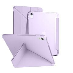 İpad 11.Nesil 11 inç 2025 A16 Uyumlu Üçgen Katlanabilir Kalemlikli Yatay Dikey Standlı Akıllı Kılıf