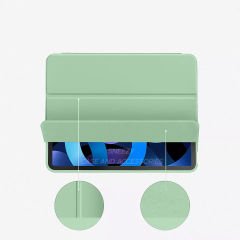 Apple iPad Pro 11 İnç 1.2.3.4. Nesil Kılıf Craft Kalem Bölmeli Uyku Modlu Kapaklı Smart Case Yeşil - Yeşil