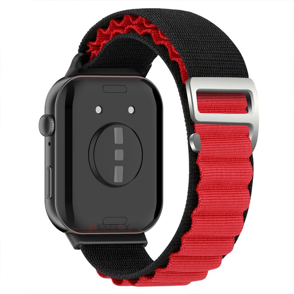 Huawei Watch Fit 3 İle Uyumlu Özel Frost Tasarım Alpine Loop Dayanıklı Akıllı Saat Kayışı