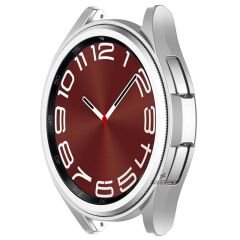 Sneezy Samsung Galaxy Watch 6 47MM Uyumlu PC Kasa Koruyucu Gümüş - Gümüş