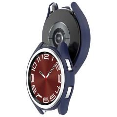 Sneezy Samsung Galaxy Watch 6 47MM Uyumlu PC Kasa Koruyucu Lacivert - Lacivert