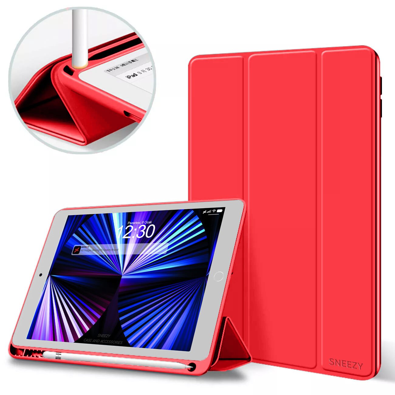 SNTC-İPH-CRAFT-10.5-001 Kırmızı - Kırmızı