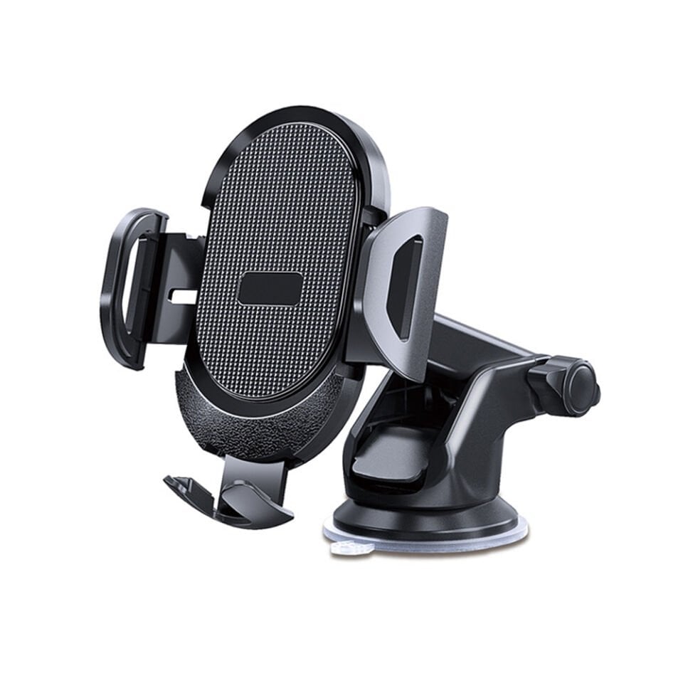 Araç İçi Telefon Tutucu Vantuzlu Teleskopik Kollu 360° Döner Cam ve Torpido Uyumlu Telefon Standı