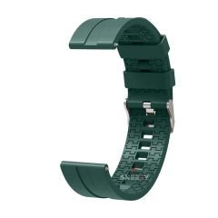 Samsung Gear S3 Frontier R760 – S3 Classic R770 22mm Uyumlu NovaGT Supreme Silikon Kordon Haki