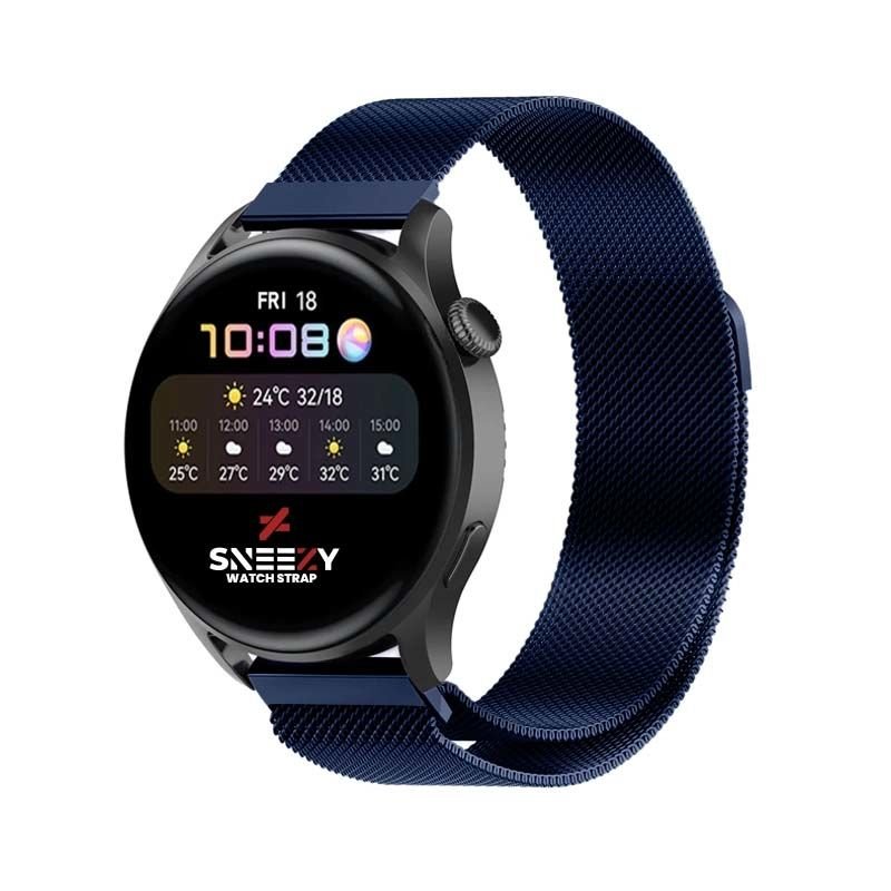 Xiaomi Watch S1 -S1 Active -Mi Watch -Watch Color 22mm Uyumlu Woven Wire Tasarım Metal Hasır Kordon