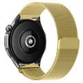 Huawei Watch GT6 Pro 46mm Uyumlu Manyetik Milanese Loop Metal Kordon