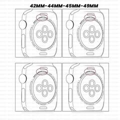 Apple Watch 49mm Seri 8 Ultra Uyumlu Woven Wire Tasarım Metal Hasır Kordon Füme