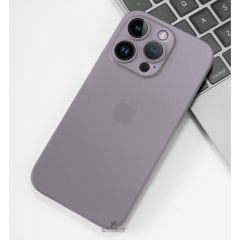 Sneezy İphone 14 Pro İle Uyumlu Ultra İnce 1,5mm MicroFit Arka Kapak