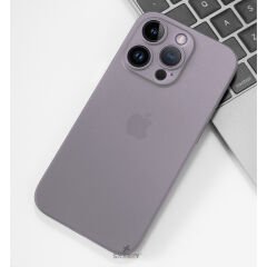Sneezy İphone 13 Pro Max İle Uyumlu Ultra İnce 1,5mm MicroFit Arka Kapak