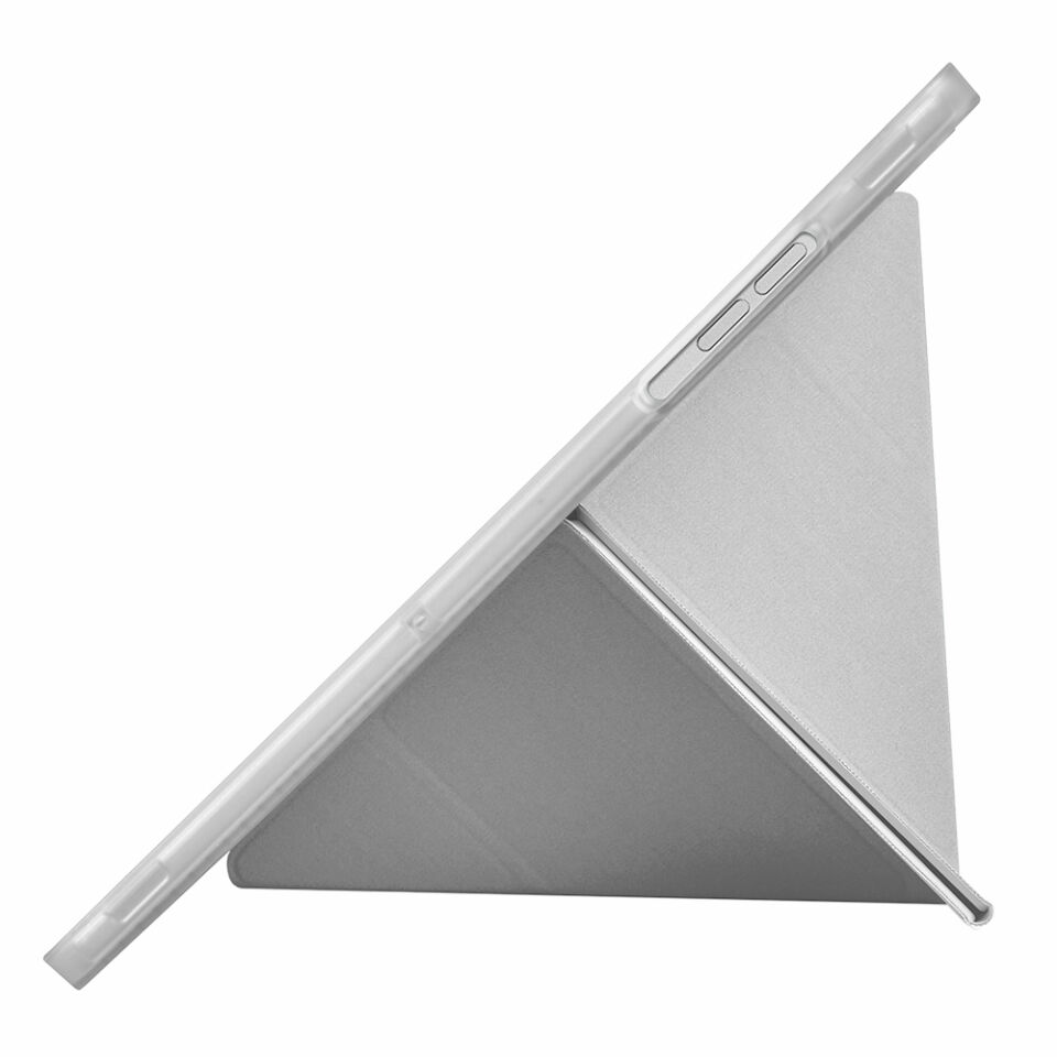Samsung Galaxy Tab A11 Plus 11 Inc SM-X230 Üçgen Katlanabilir Kalemlikli Yatay Dikey Standlı Kılıf