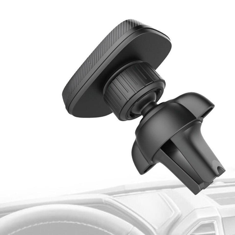 Araç İçi Manyetik Telefon Tutucu Havalandırma Izgarası Uyumlu 360° Döner Mıknatıslı Telefon Standı