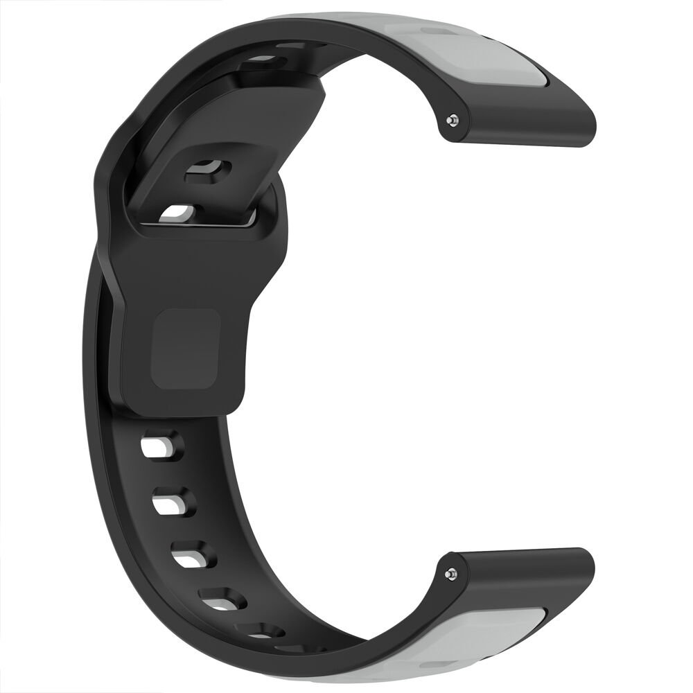 Huawei Watch GT6 Pro 46mm İle Uyumlu Çift Renkli Spor Silikon Kordon Nefes Alabilir Konforlu