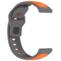 Huawei Watch GT6 Pro 46mm İle Uyumlu Çift Renkli Spor Silikon Kordon Nefes Alabilir Konforlu