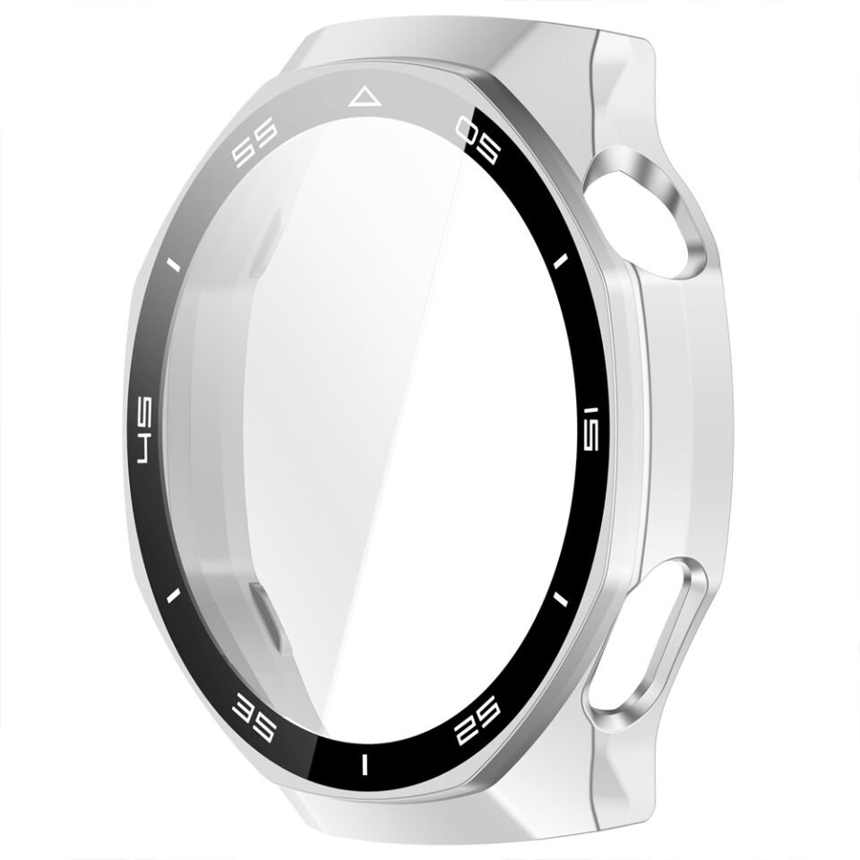 Huawei Watch GT6 Pro 46mm Kasa Uyumlu Kılıf Sert PC Kasa ve Ekran Koruyucu Kılıf