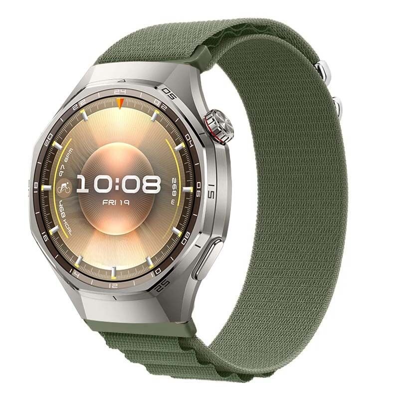 Huawei Watch GT6 Pro 46mm Uyumlu Kordon Alpine Loop Kancalı Kumaş Kordon
