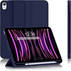 Apple iPad 11.Nesil 11 İnç 2025 Kılıf Premium Kalem Bölmeli Uyku Modlu Kapaklı Smart Case