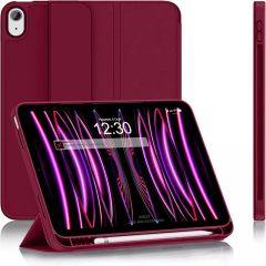 Apple iPad 11.Nesil 11 İnç 2025 Kılıf Premium Kalem Bölmeli Uyku Modlu Kapaklı Smart Case