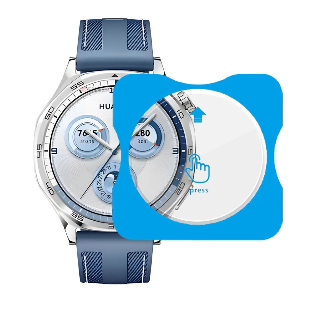 Huawei Watch GT5 46mm Ekran Koruyucu Tam Uyumlu, Kolay Takılan Temperli Cam
