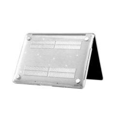 Sneezy Macbook Pro 2021/23 14,2 İnç M1-M2 Çip A2442 A2779 İle Uyumlu Parlak Diamond Dust Simli Kılıf Şeffaf - Şeffaf