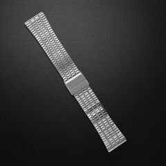 Huawei Watch GT3 42mm Ve GT2 42mm İle Uyumlu Lux Correa Paslanmaz Metal Tokalı Kordon Gümüş