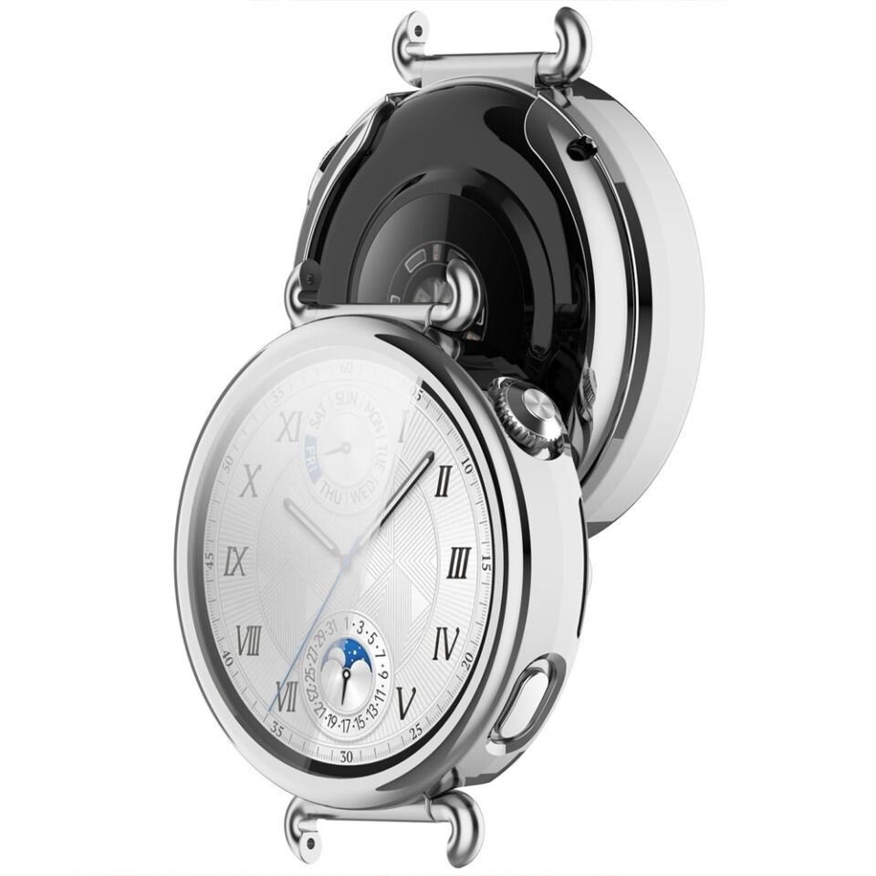 Sneezy Huawei Watch Gt6 41mm Tpu Yumuşak Silikon Kasa Ve Ekran Koruyucu