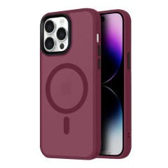 Sneezy İphone 15 Pro İle Uyumlu Magnetic Matte Prism Kapak