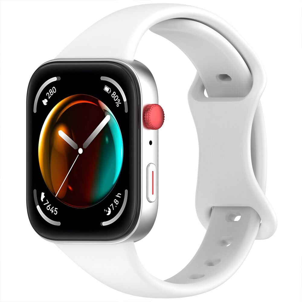 Huawei Watch Fit3 Fit 4 Fit 4 Pro İle Uyumlu İnce Ve Zarif Tasarım Silikon Kordon Kayış