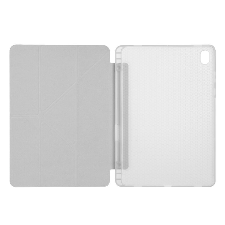 Samsung Galaxy Tab S11 11 Inc SM-X730 Üçgen Katlanabilir Kalemlikli Yatay Dikey Standlı Kılıf