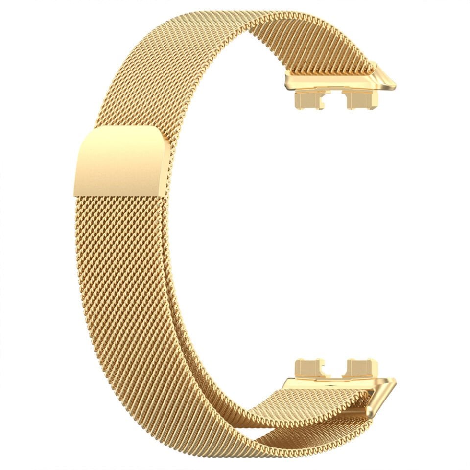 Huawei Band 11 / 11 Pro İle Uyumlu Manyetik Milanese Loop Metal Kordon