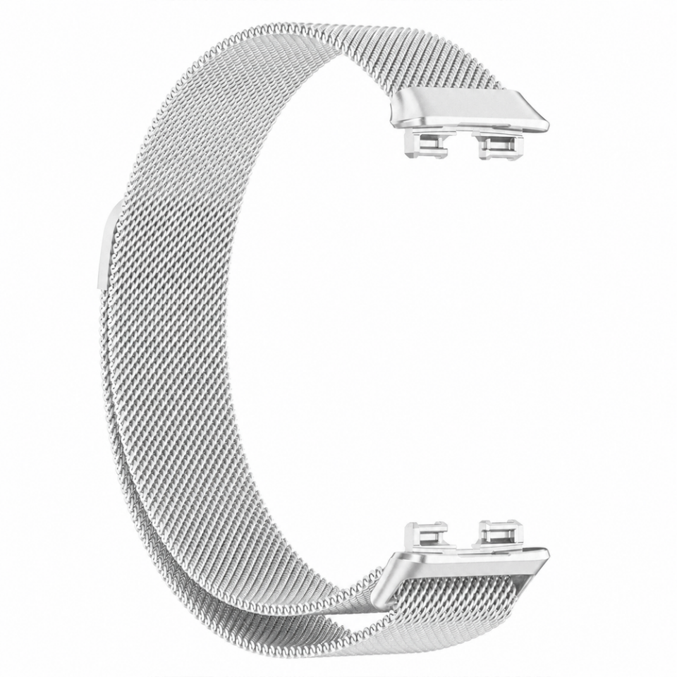 Huawei Band 11 / 11 Pro İle Uyumlu Manyetik Milanese Loop Metal Kordon
