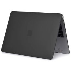 Sneezy Macbook Air M1 Çip Uyumlu A2337 A1932 A2179 13.3″ İle Uyumlu Slate Matte Guard Macbook Kılıfı Siyah - Siyah