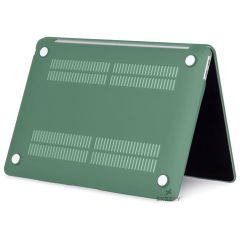 Sneezy Macbook Pro M1 M2 Çip 13.3″ A2338 A2289 İle Uyumlu Slate Matte Guard Macbook Kılıfı Haki - Haki