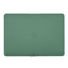 Sneezy Macbook Pro M1 M2 Çip 13.3″ A2338 A2289 İle Uyumlu Slate Matte Guard Macbook Kılıfı Haki - Haki