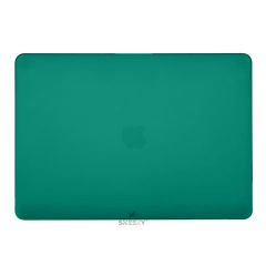Sneezy Macbook Pro M1 M2 Çip 13.3″ A2338 A2289 İle Uyumlu Slate Matte Guard Macbook Kılıfı Koyu Yeşil - Koyu Yeşil
