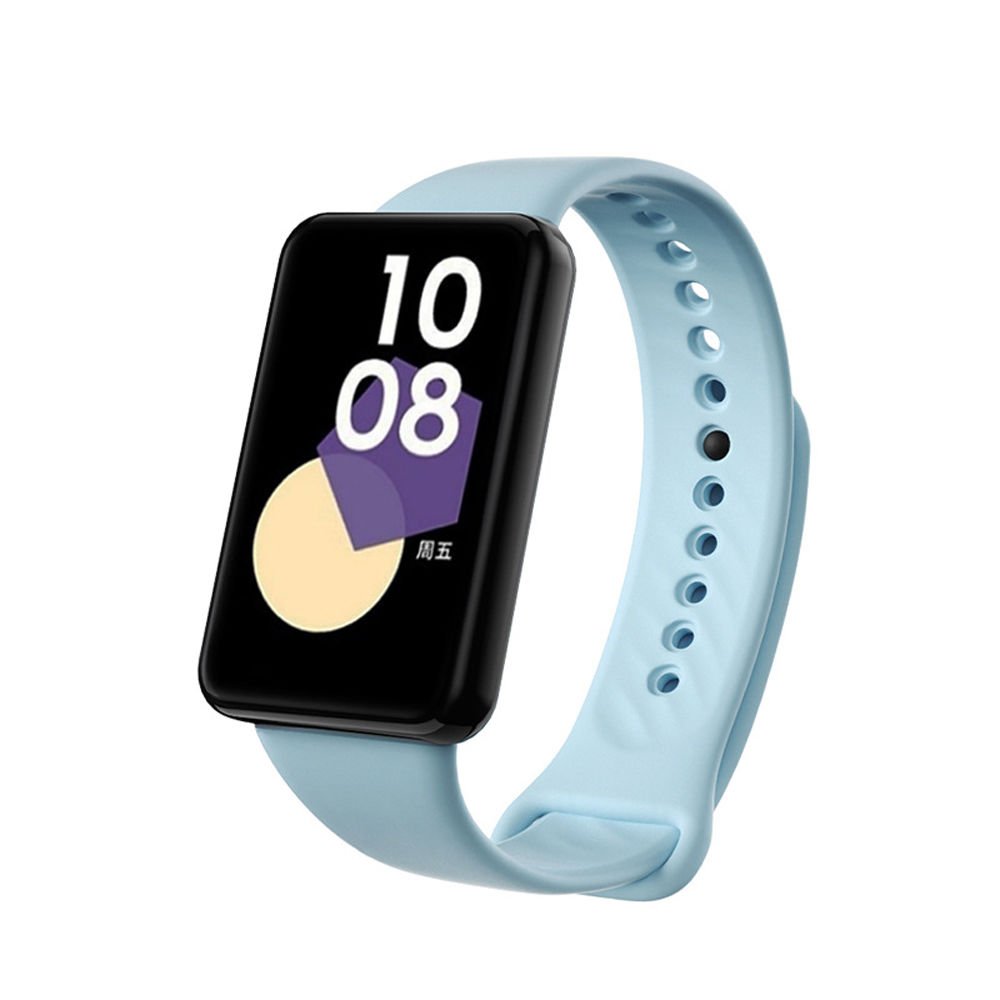 Honor Band 9 İle Tam Uyumlu Yumuşak Soft Silikon Kordon Kayış Mavi