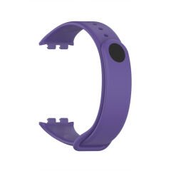 Honor Band 9 İle Tam Uyumlu Yumuşak Soft Silikon Kordon Kayış Mor