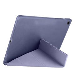 Samsung Tab S6 Lite P610 10.4 İnç Katlanabilir Kalemlikli Standlı Akıllı Kılıf Lavanta - Lavanta