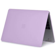 Sneezy Macbook Air M2 Çip A2681 13.6 Inç 2022 İle Uyumlu Slate Matte Guard Macbook Kılıfı Lila - Lila