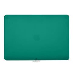 Sneezy Macbook Pro 2021/23 14,2 M1-M2 Çip A2442 A2779 Uyumlu Slate Matte Guard Macbook Kılıfı Koyu Yeşil - Koyu Yeşil