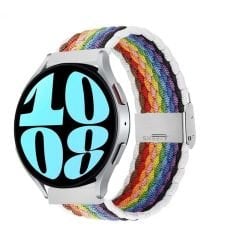 Sneezy Samsung Galaxy Watch 6 – Classic 40-43-44-47mm  20mm Metal Klips Solo Fiberlink Örgü Kordon