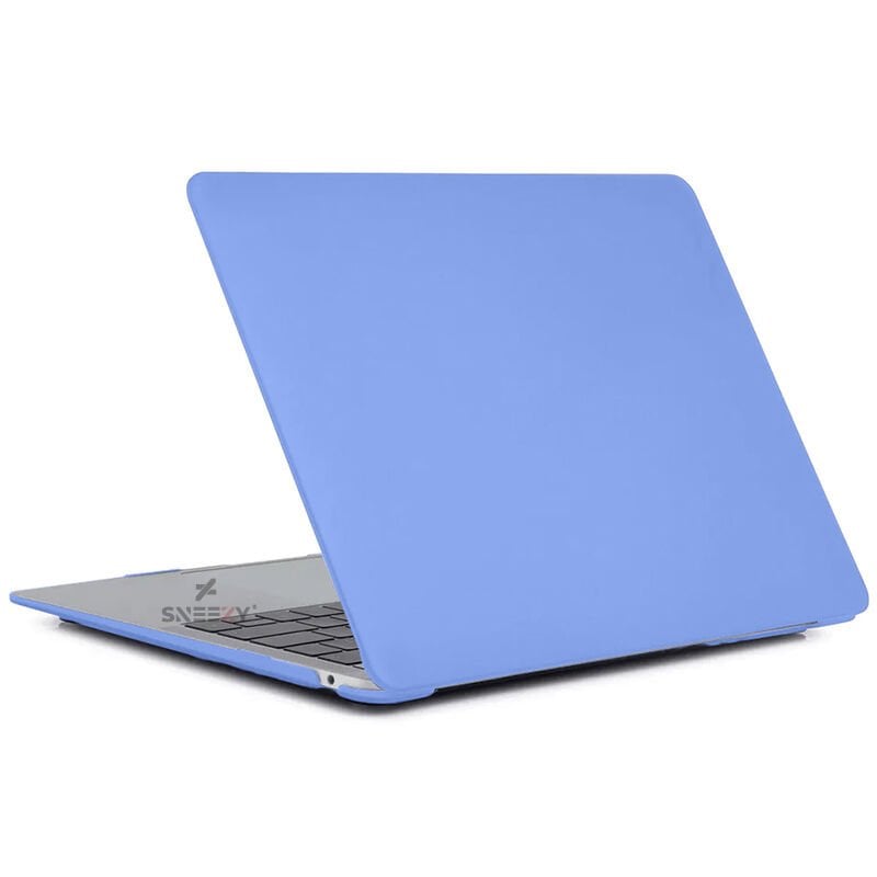 Sneezy Macbook Pro 2021/23 14,2 M1-M2 Çip A2442 A2779 Uyumlu Slate Matte Guard Macbook Kılıfı Mavi - Mavi