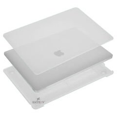 Sneezy Macbook Pro 2021/23 14,2 M1-M2 Çip A2442 A2779 Uyumlu Slate Matte Guard Macbook Kılıfı Şeffaf - Şeffaf