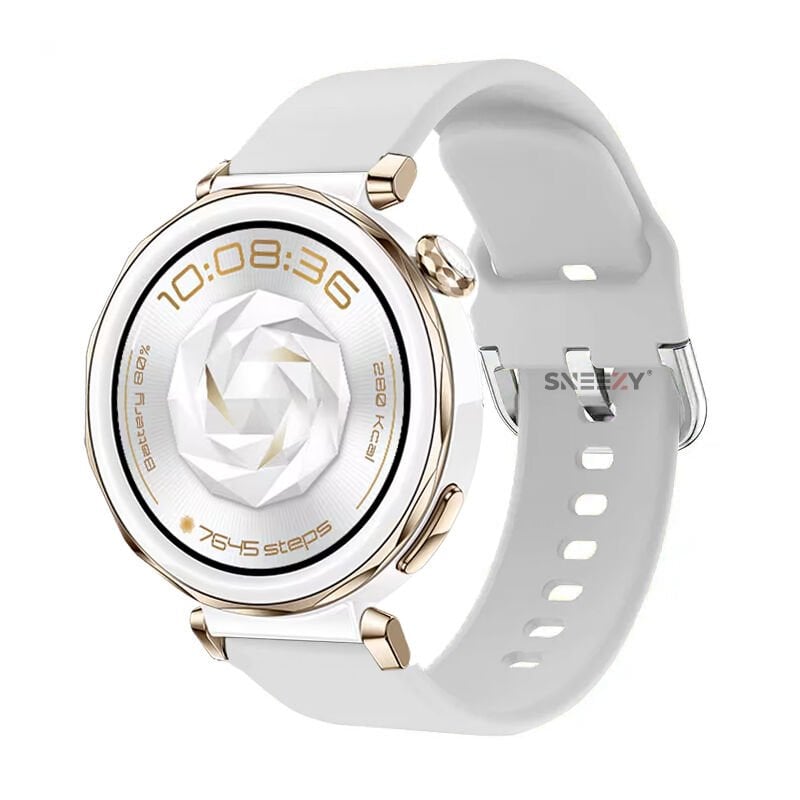 Huawei Watch GT5 Pro 42mm İle Uyumlu Yumuşak PureLux Soft Tokalı Silikon Kordon