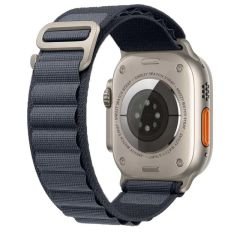 Apple Watch 49mm Ultra Seri Uyumlu Frost Alpine Loop Kordon Koyu Gri