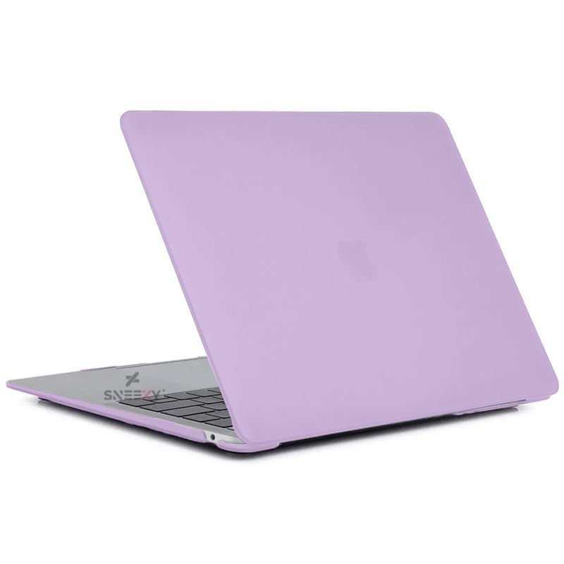 Sneezy Macbook Pro 2021/23 16,2 İnç M1-M2 A2485 A2780 İle Uyumlu Slate Matte Guard Macbook Kılıfı Lila - Lila
