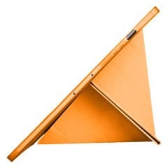 Samsung Galaxy Tab S10 Plus X820 12.4 İnç Katlanabilir Kalemlikli Standlı Akıllı Kılıf Turuncu