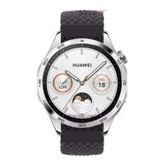 Amazfit Watch GTR 3 Pro-GTR 3-GTR 2e-GTS 2-GTR 47mm 22mm Metal Klips Solo Fiberlink Örgü Kordon Füme - Füme