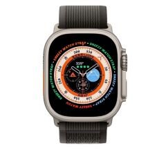 Apple Watch 49mm Ultra Seri Uyumlu  Wander Trail Loop Kordon Siyah