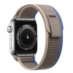 Apple Watch 42mm 44mm 45mm Seri 1 2 3 4 5 6 7 8 Se Uyumlu Wander Trail Loop Kordon Mavi
